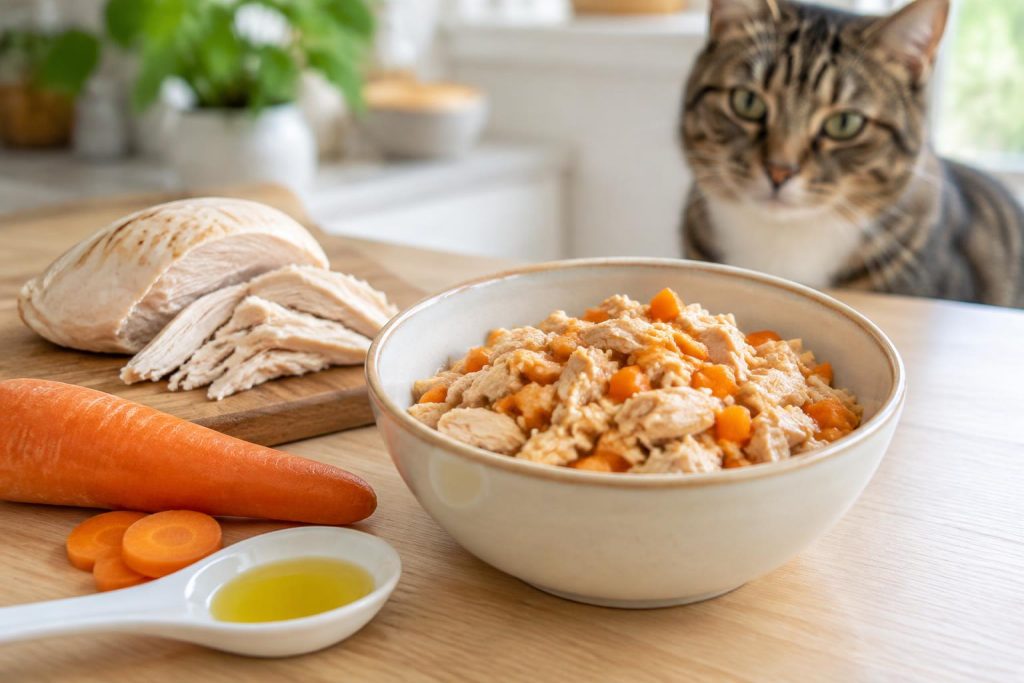 Pâtée maison pour chat : recettes, équilibre et conservation