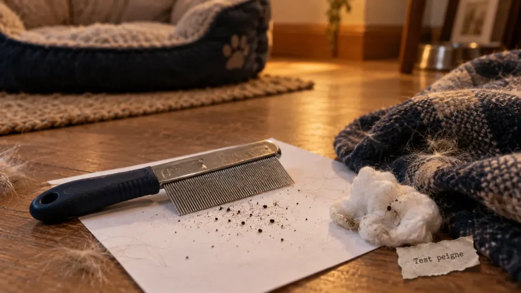 Puce chien : le traitement doit aussi viser la maison